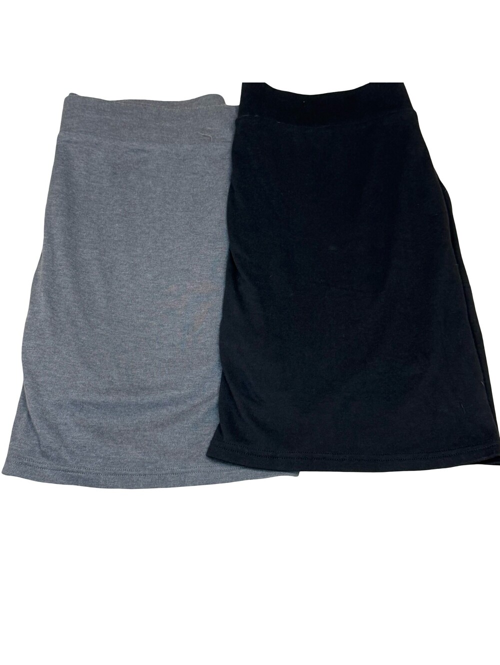Croft & Barrow 2-Pack Cotton Casual Skorts (Black & Gray) - Size L